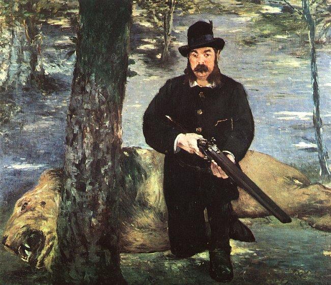 Edouard Manet Pertuiset, Lion Hunter China oil painting art